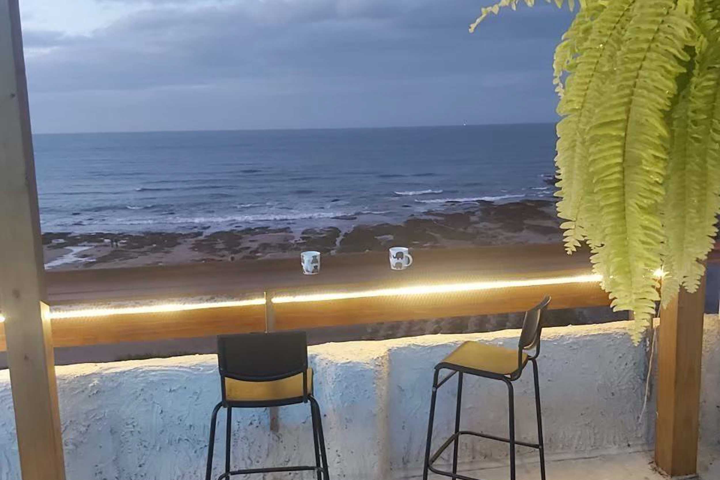 旅途中海邊民宿的照片